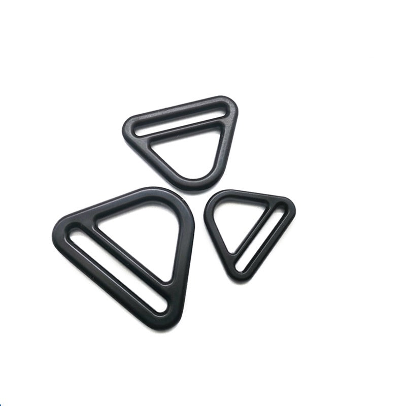 wholesale black 20mm-50mm triangle dog collar metal buckle-35