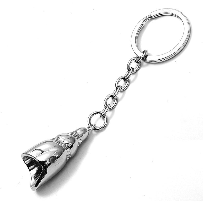 Souvenir 3D Metal conch key fob Keychain-35