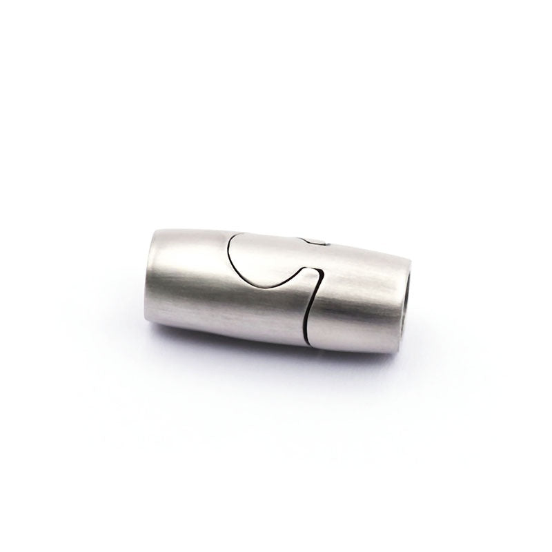 Fashion Men Magnetic Clasp Cuff Bracelet Stainless Steel Bangle Custom Leather Jewelry-35