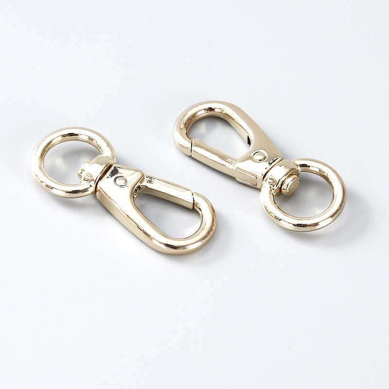 handbag accessories metal leather Shoulder strap snap hook zinc alloy die casting doghook for case-36