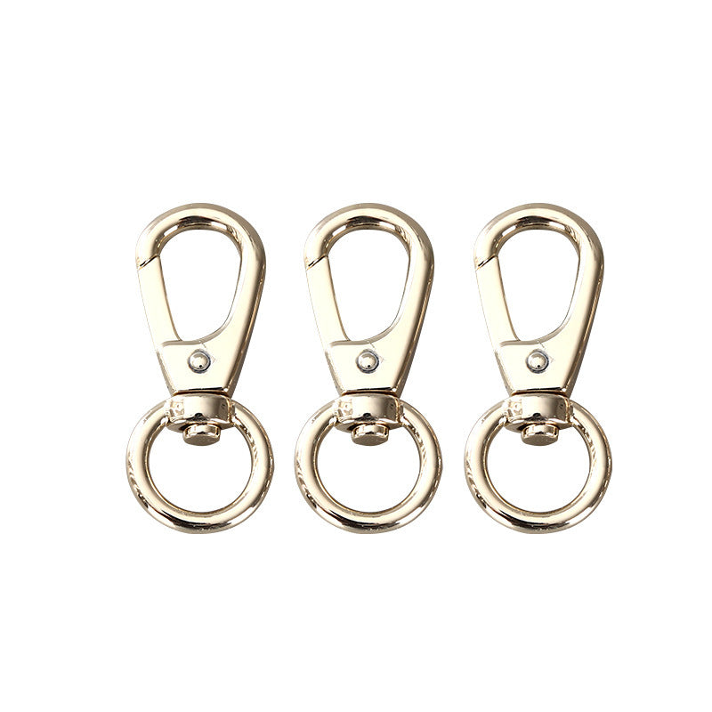 handbag accessories metal leather Shoulder strap snap hook zinc alloy die casting doghook for case-36