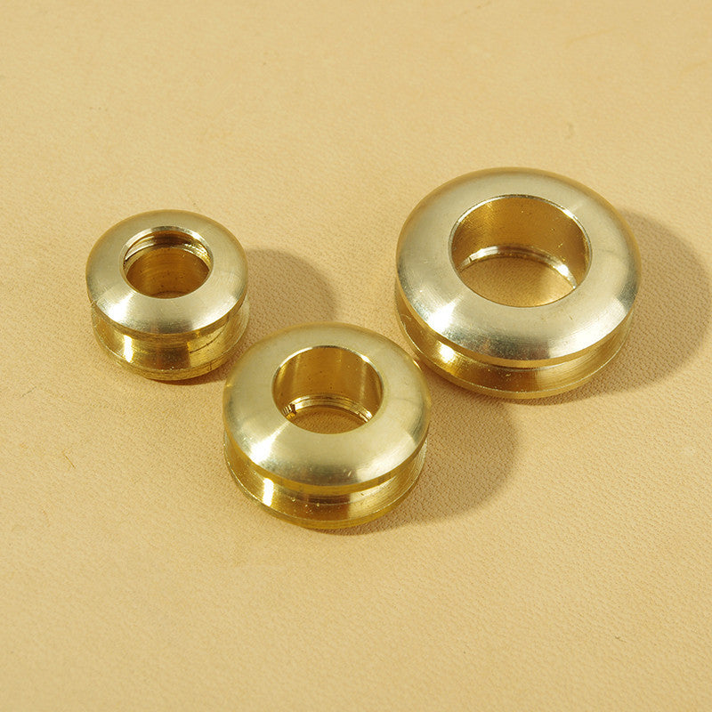Bag Garment Shoe Clothes Jeans Grommets Accessory Leather Craft Accessories Solid Brass Screw Eyelets Grommets-36