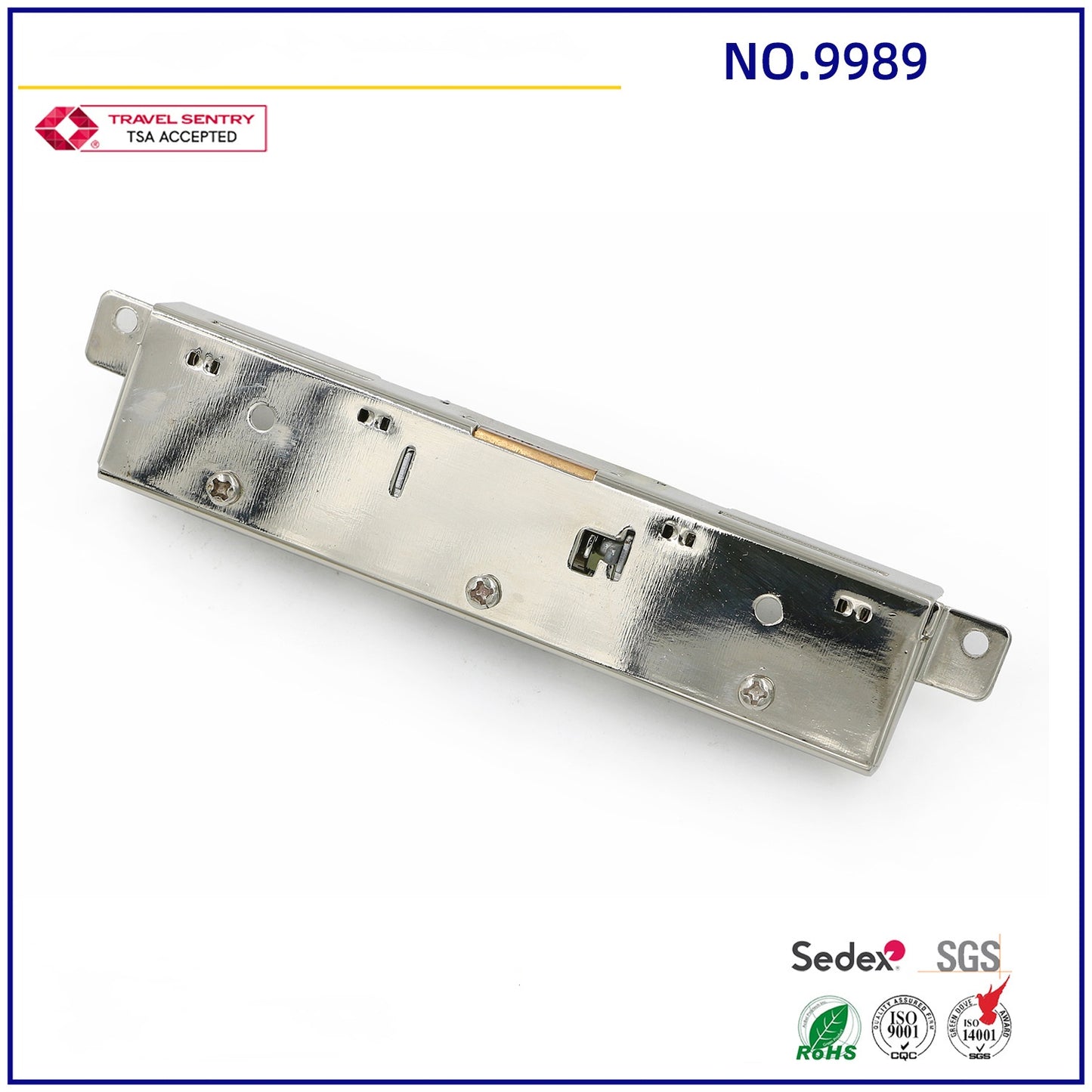 Factory direct sales embedded box lock zinc alloy long embedded box lock three-position combination box lock-37