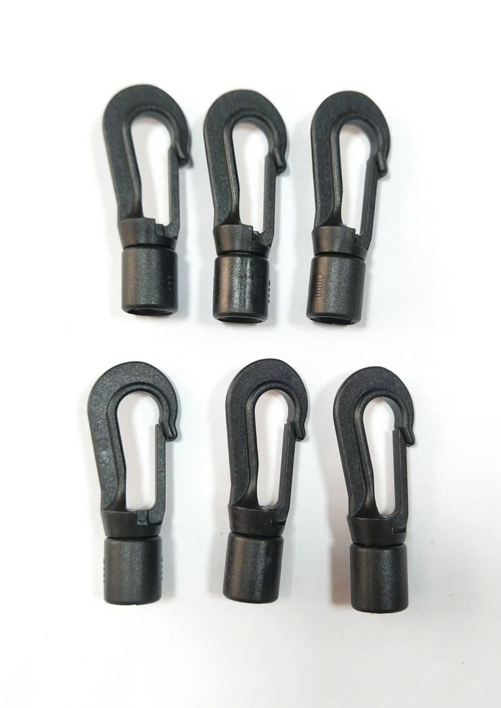 Plastic Lock Hook Bungee Shock Snap Hook Clip Cord End Rope Hook Buckles For Camping Boat Kayak Canoe-37