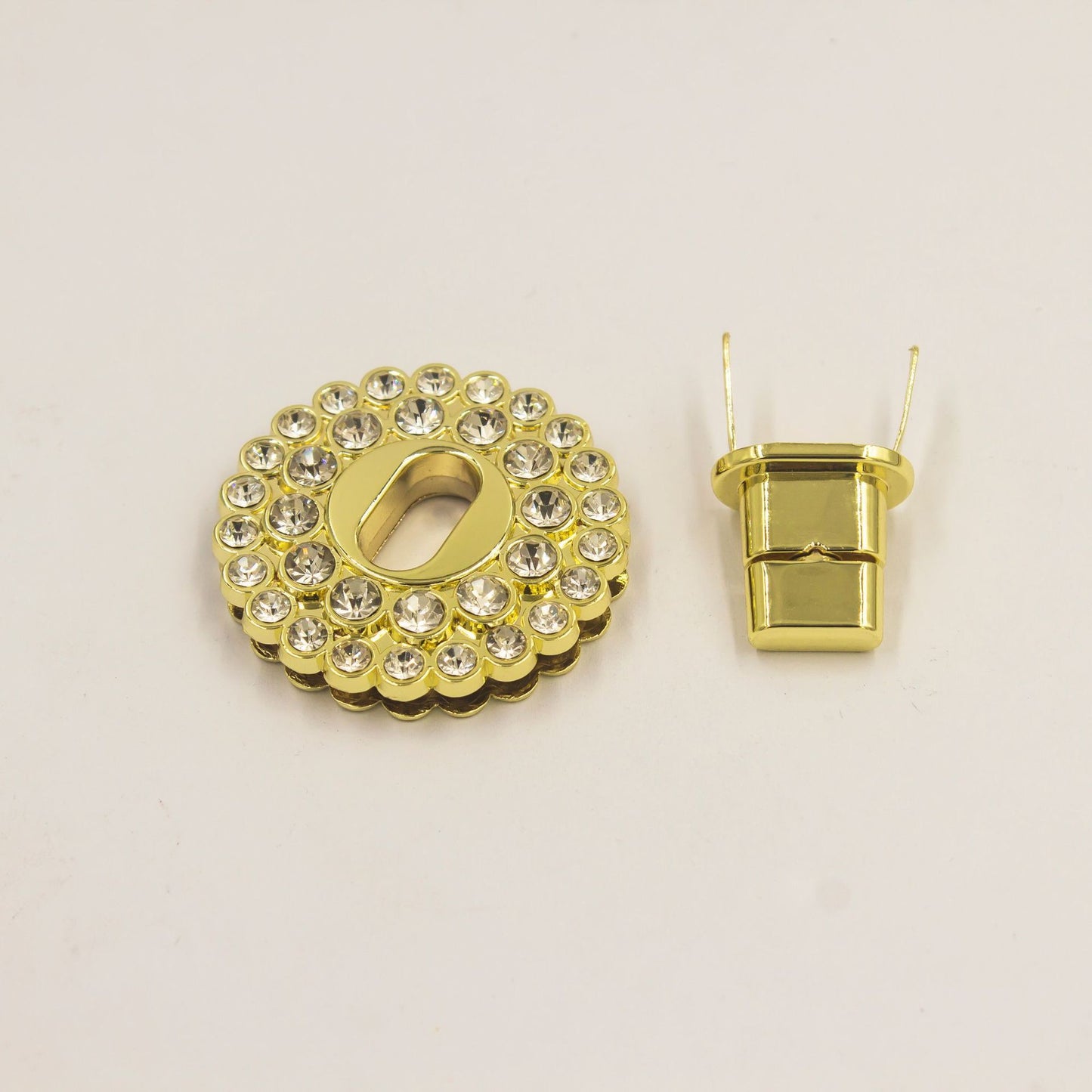 Bag Lock Twist Lock Bag Clasp Accessories For Leather DIY Purse Luggage-37