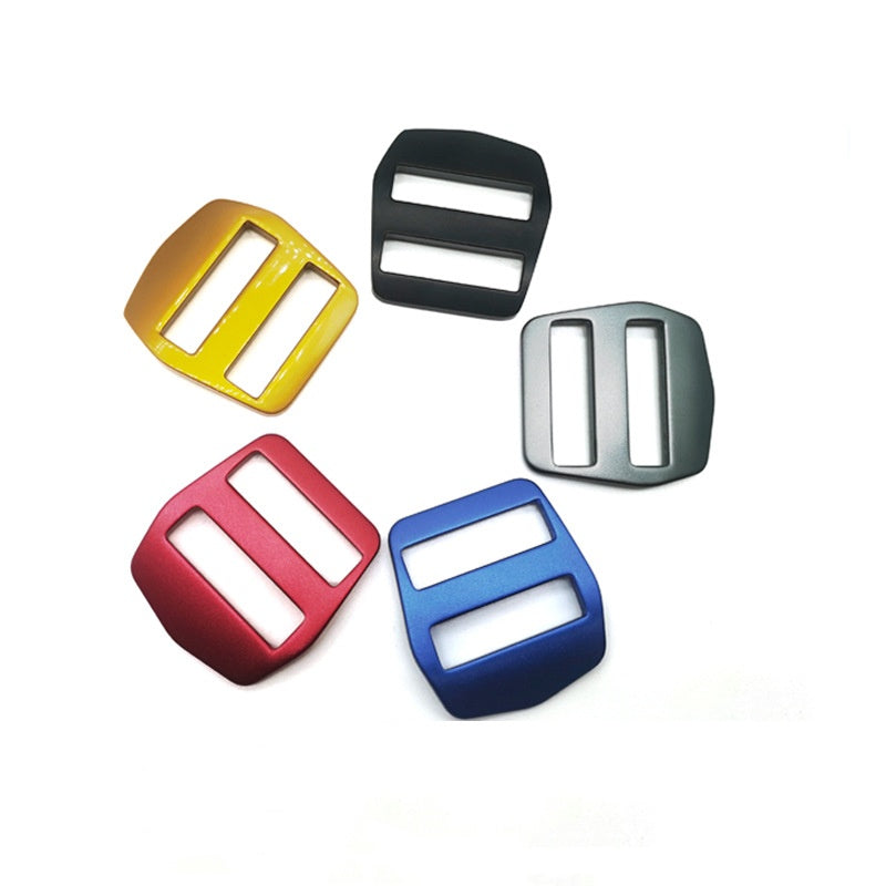 wholesale metal lock aluminum 25mm curved ladder lock buckle-38