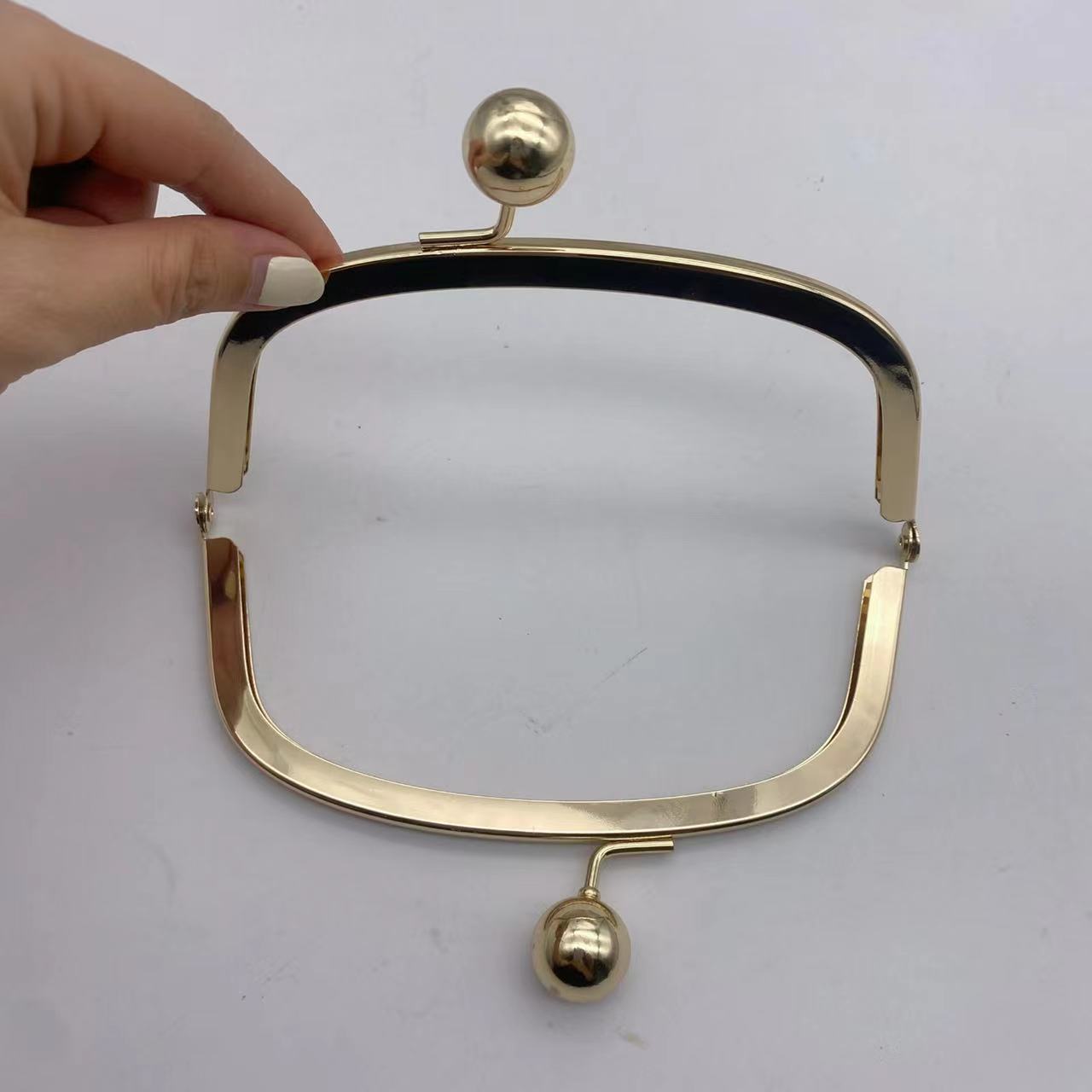 Purse Clip Japanese Wallet Clip Screw Hole Gold Cat Paw Clip Zinc Alloy Hardware DIY Bag Frame Hardware Accessories-11