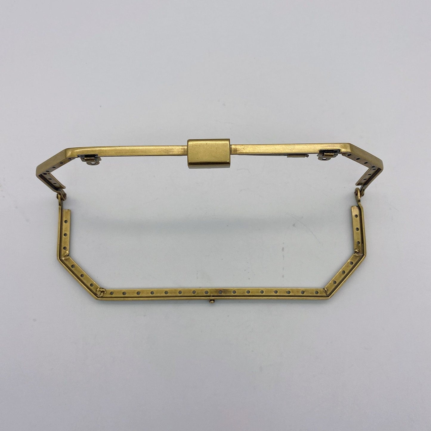 DIY Handmade Sewing Hardware Accessories Open Square Wallet Handle Zinc Alloy Kiss Clasp Purse Frame-36