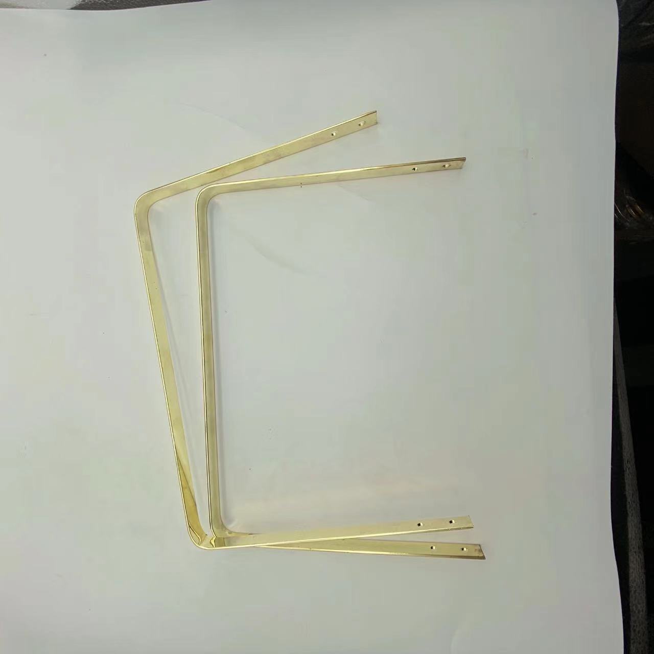 Large Single Rectangular Metal Purse Frames Snap Clasp Wholesale-6