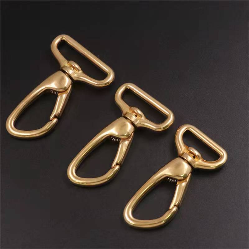 Factory Supply Quality Solid Brass Swivel Snap Hook Buckle for Bag/Pet Accessories