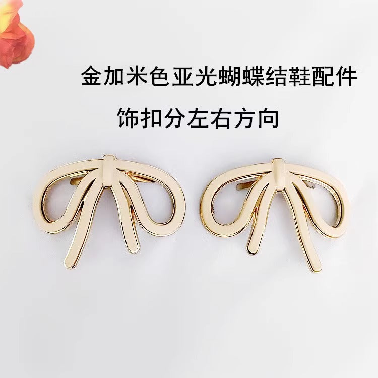 Bow Decorative Shoe Buckle-150