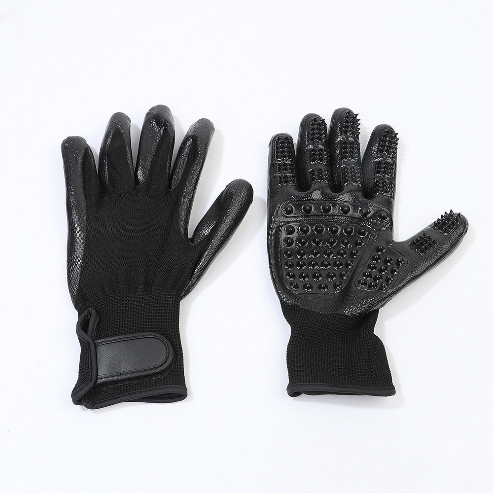 Wholesale Custom Five Finger Pet Fur Removal Dog Grooming Hair Cleaning Hair Glove No reviews yet-34