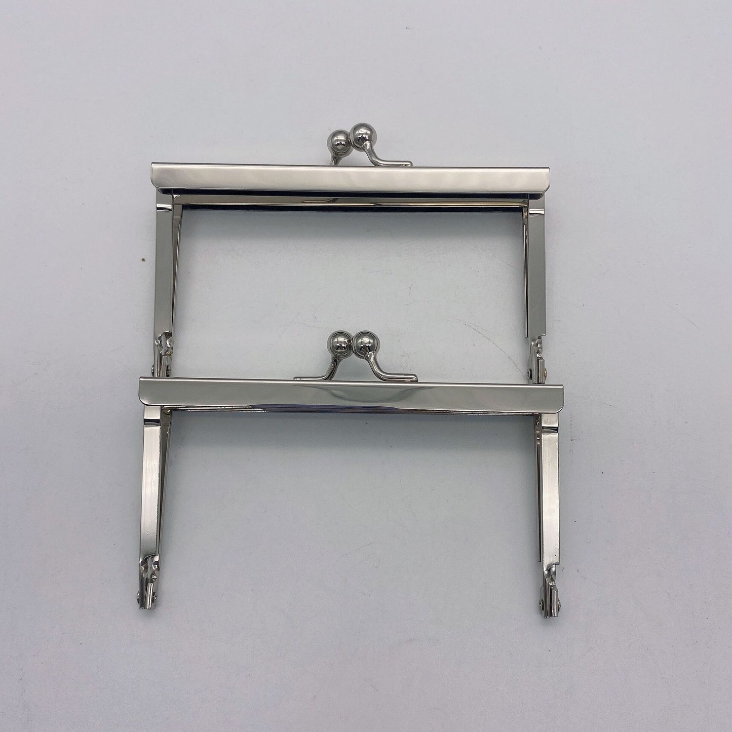 10.1*6cm Nickel Kiss Lock Metal Clasp Frame for Purse-27