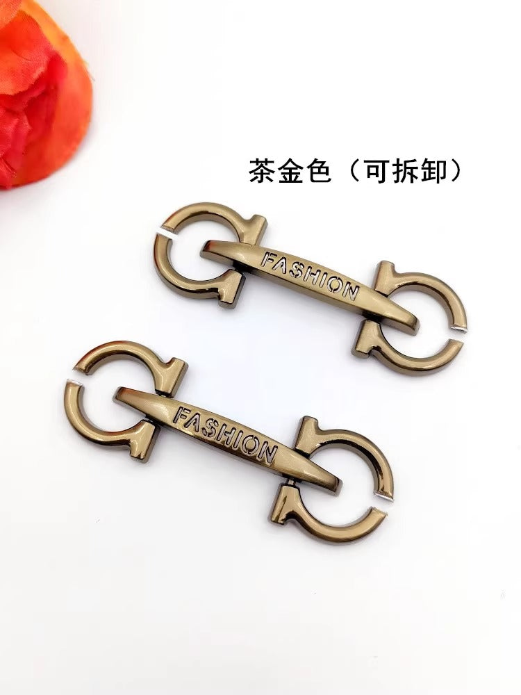 Metal Chain Decoration Shoes & Components for Slippers and Sandals Usage-33