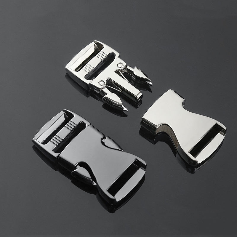 Wholesale Durable Metal Adjustable Strap Waist Backpack Helmet Buckle Metal Buckle For Bike Ski Snowboard Extreme Sport Helmet-4