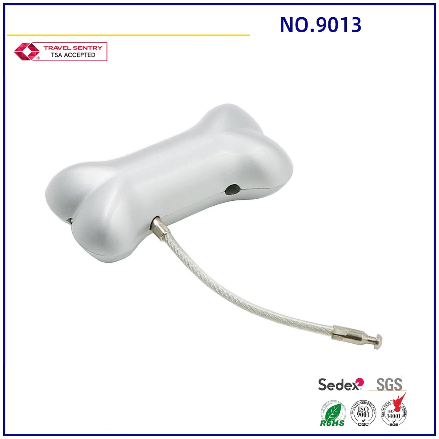 High Security Hardware Zinc Alloy 3 Digit Combination Padlock Travel Padlock Luggage Cable Locks