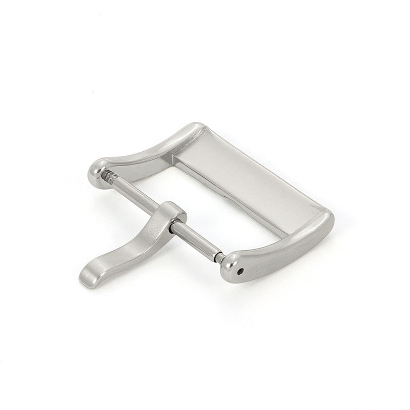 Stainless Steel Watch Pin Buckle 14mm 16mm 18mm 20mm 22mm Leather silicone Watch Strap Clasp watch band accessories-4