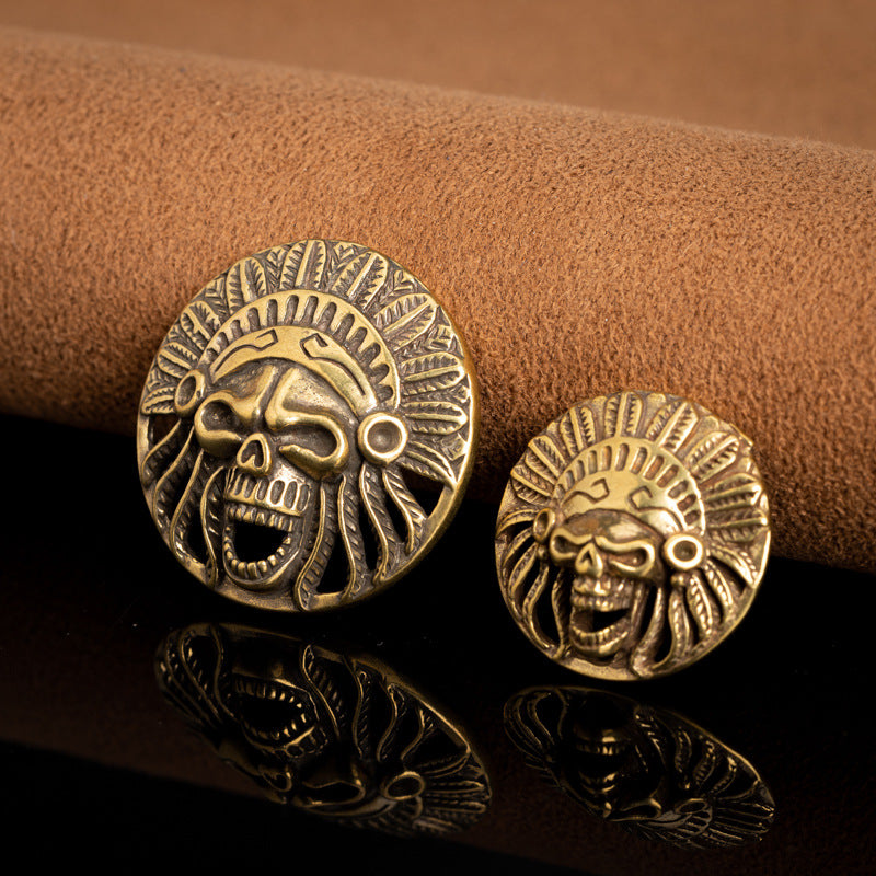 3D screw buttons for leather bags/belts/ luggage accessories, lion shape dog shape-40
