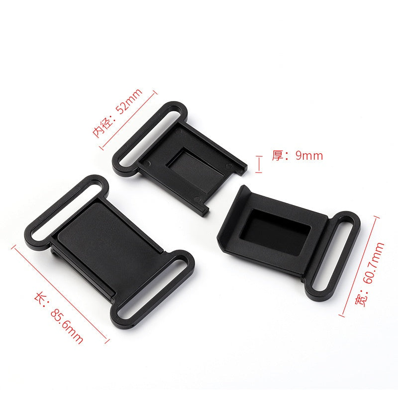 pet collar harness accessories heavy duty multi-colored lock dog collar buckles side quick release buckle-41