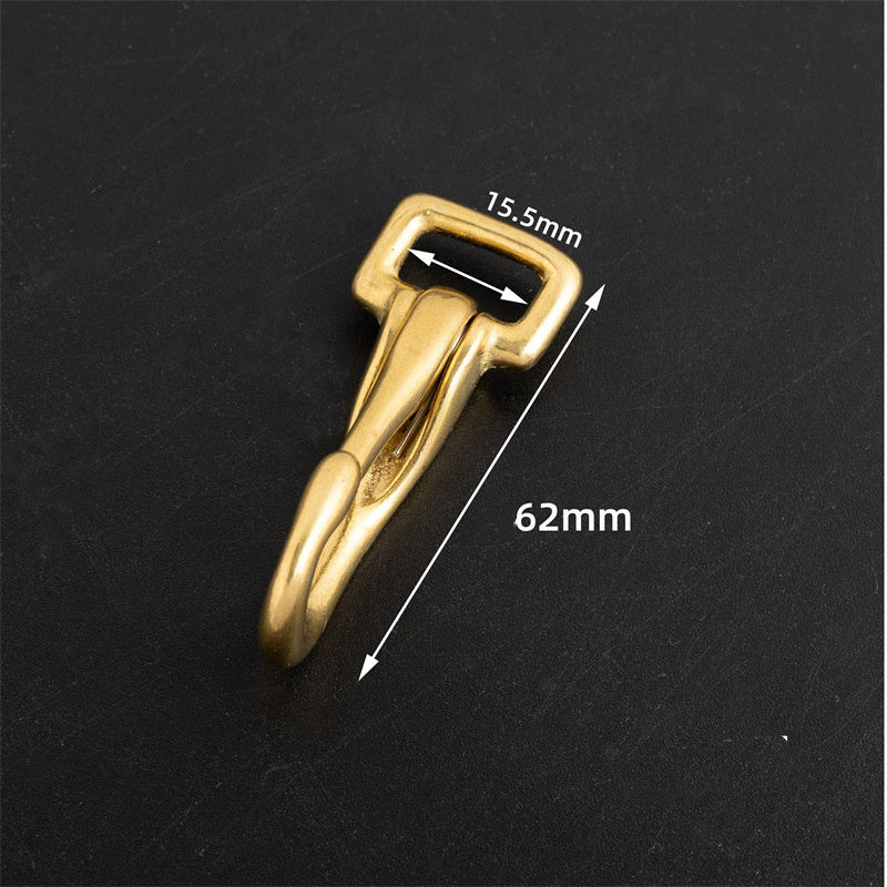 14mm 15mm 25mm Spring Snap Hook for Handbag Chains Brass Metal Hardware for Bags Trigger Snap-41