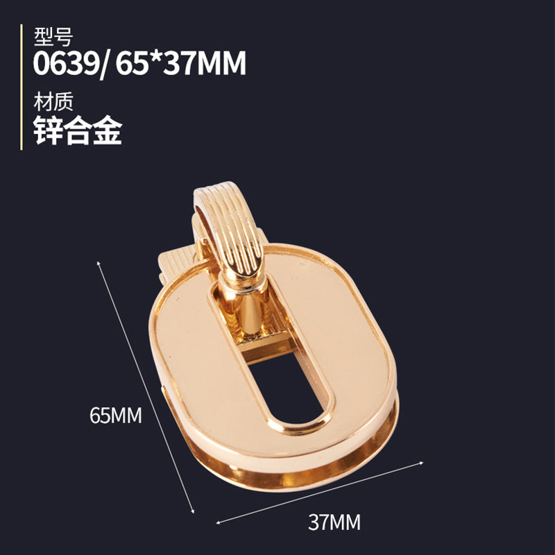 Best selling handbag fitting accessories square shape metal bag twist turn lock for leather bags-42