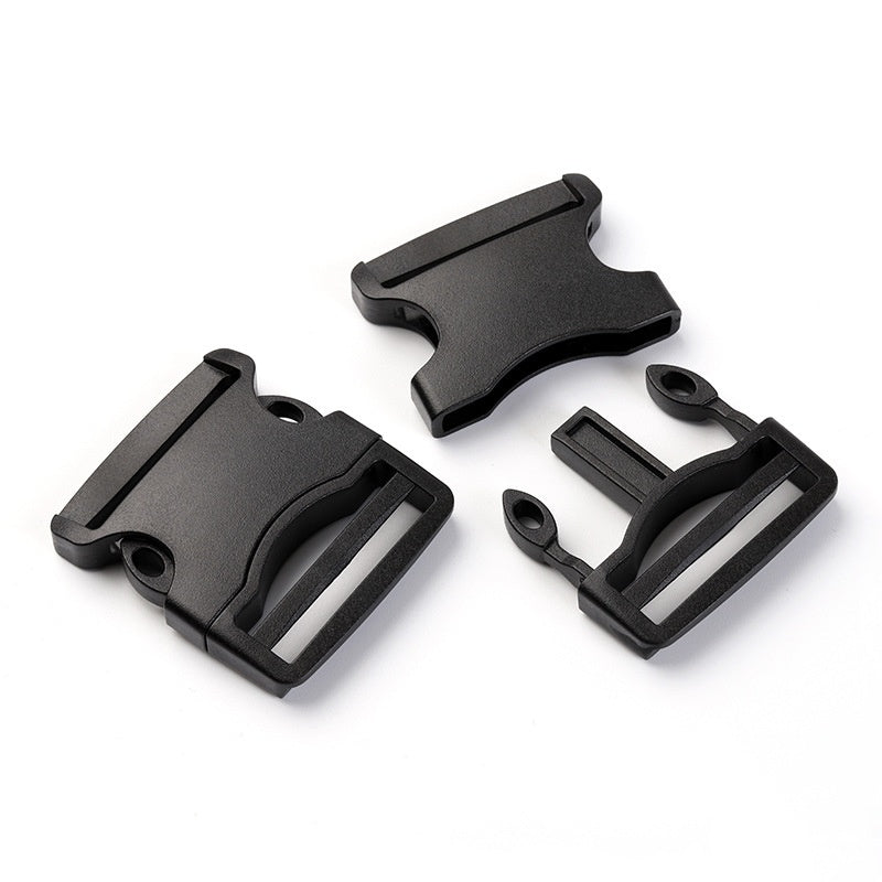 Wholesale Free Sample Bag Accessories Customized Logo Dual Nylon Webbing Adjustable Plastic Lock Quick Release Tactical Buckle-43