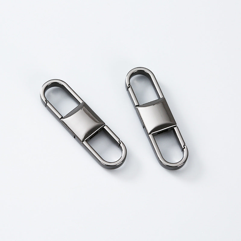 metal zinc alloy double end double side snap hook-43