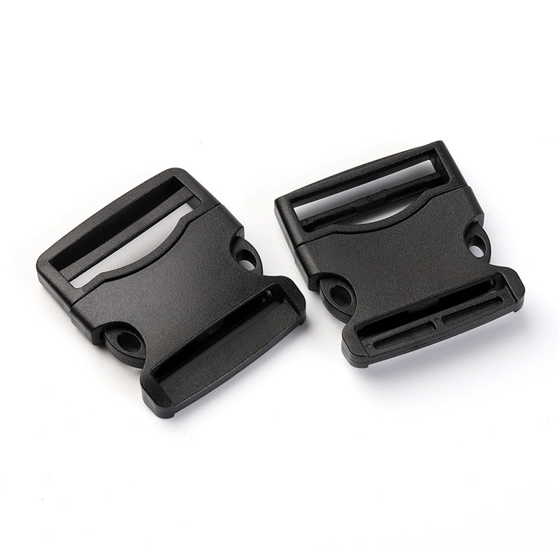 Wholesale Free Sample Bag Accessories Customized Logo Dual Nylon Webbing Adjustable Plastic Lock Quick Release Tactical Buckle-43