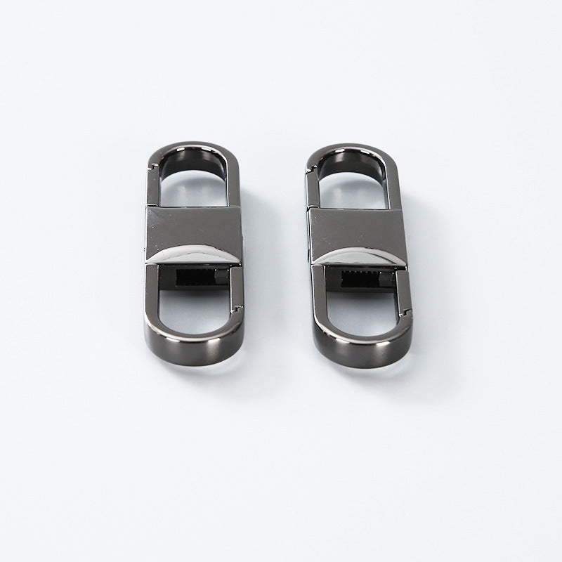 metal zinc alloy double end double side snap hook-43