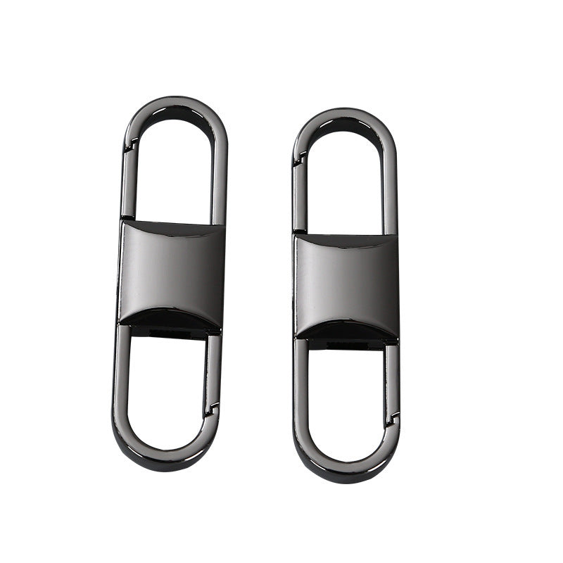 metal zinc alloy double end double side snap hook-43