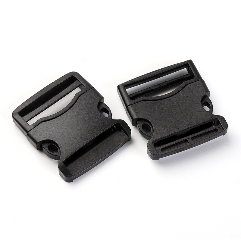 Wholesale Free Sample Bag Accessories Customized Logo Dual Nylon Webbing Adjustable Plastic Lock Quick Release Tactical Buckle-43