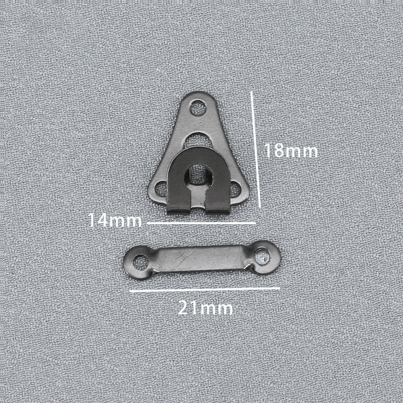 High Quality Brass Buttons Metal Buckles Trousers Hook And Bar For Pants-44