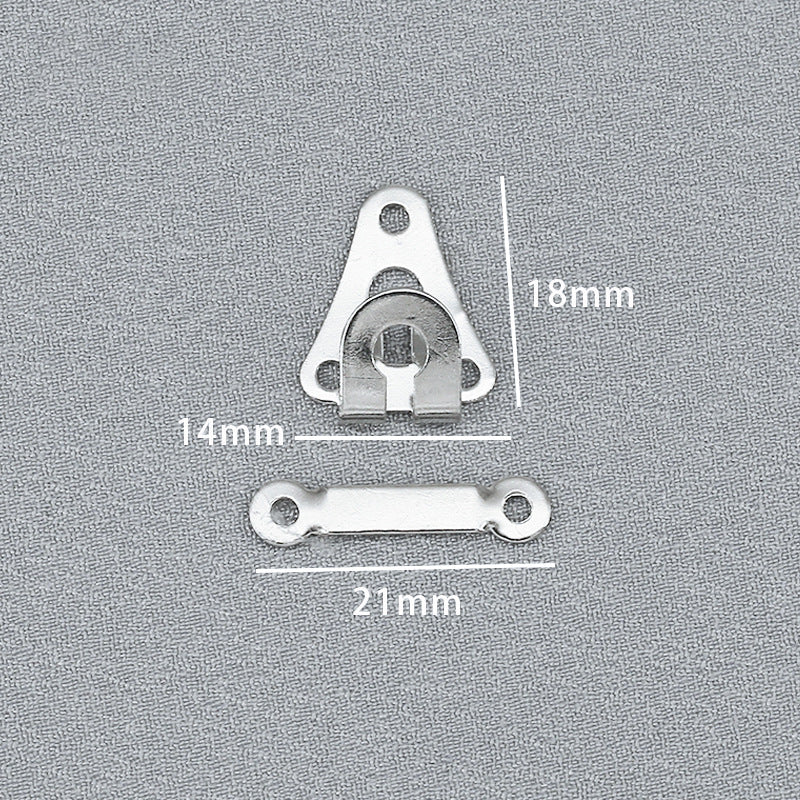 High Quality Brass Buttons Metal Buckles Trousers Hook And Bar For Pants-44
