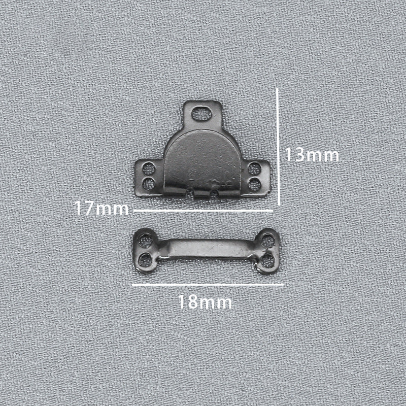 High Quality Brass Buttons Metal Buckles Trousers Hook And Bar For Pants-44