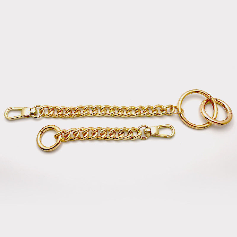 Metal Brass Decoration Chains Lipstick Bag Handle Replacement Bag Chain With Lobster Hooks Clasp Extension Chain-45