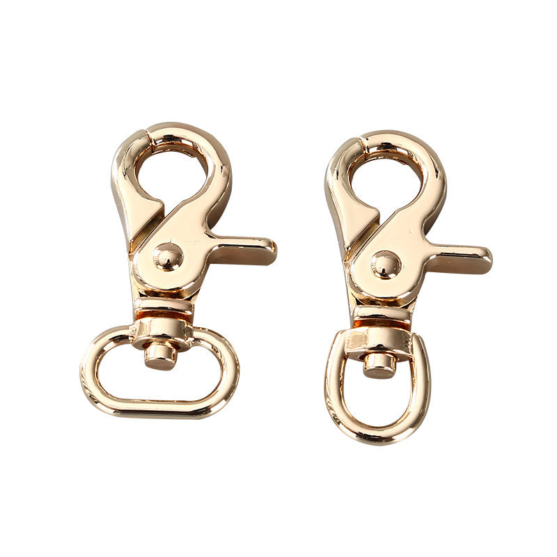 Hot lobster hook for handbag suitcase zinc alloy dog buckle Metal Swivel Snap Hook-45