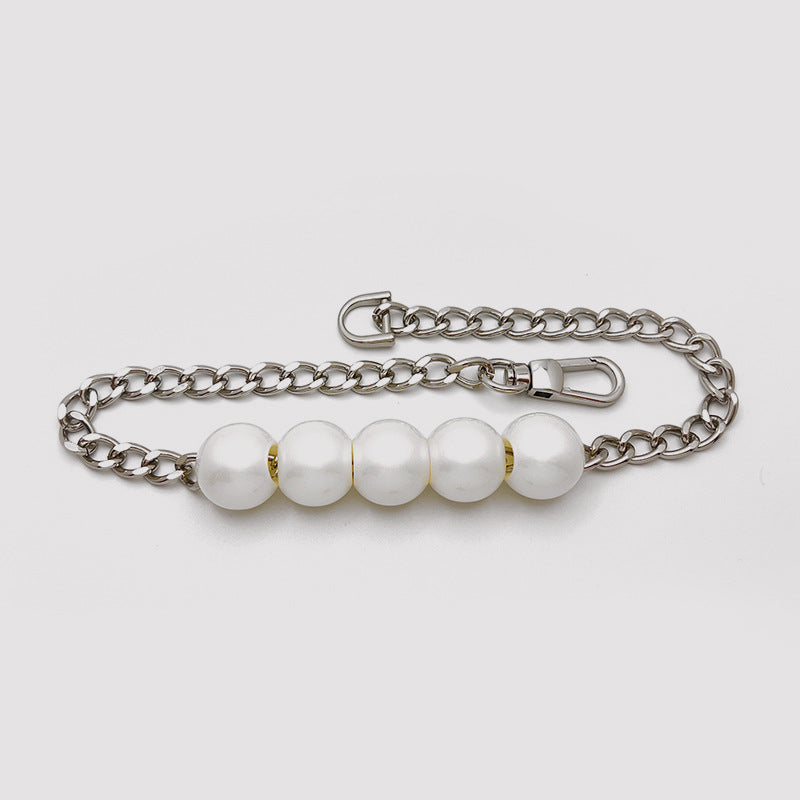 Luxury Black Handbag Bag Accessories Chain Strap Suppliers Gunmetal Chain Bag Purse Handle Strap Silver Bag Chain for Handbags-46