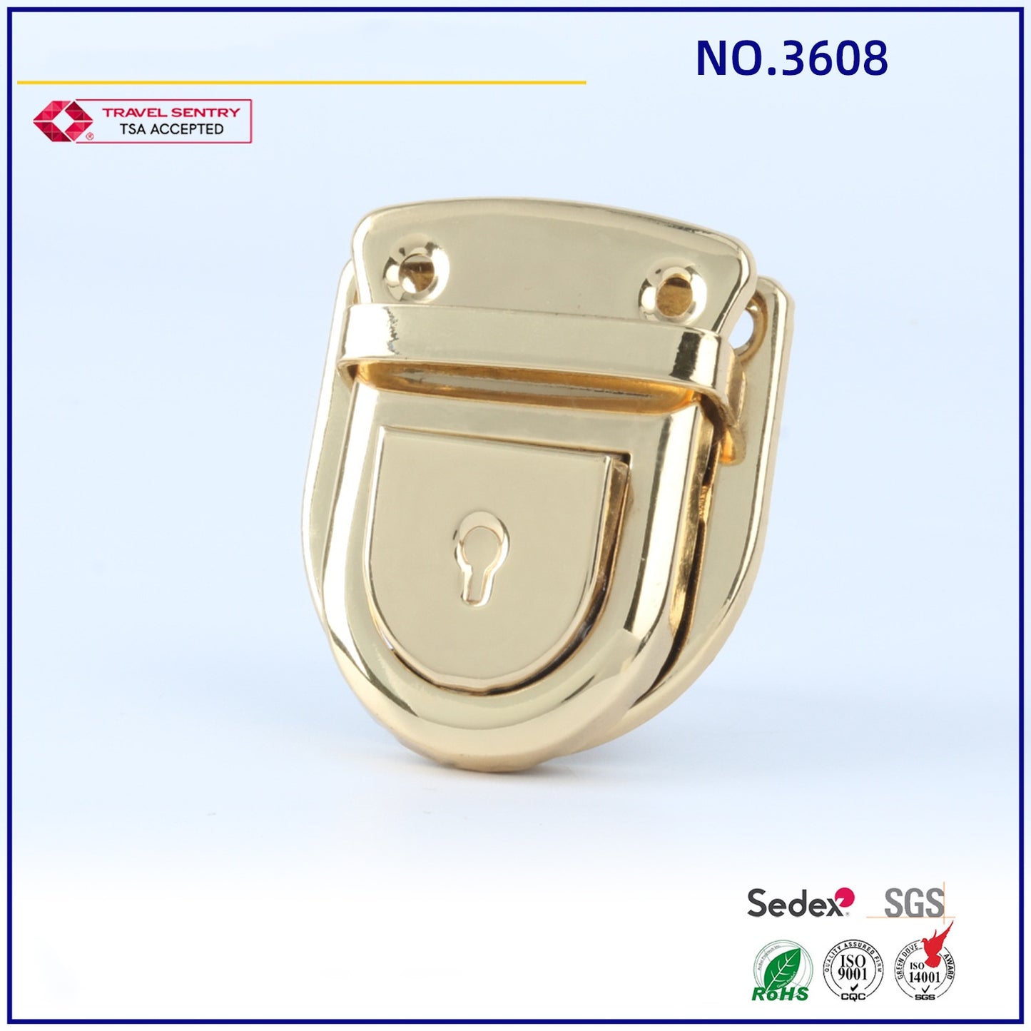 Briefcase Hardware Accessories Bag Clasp-47