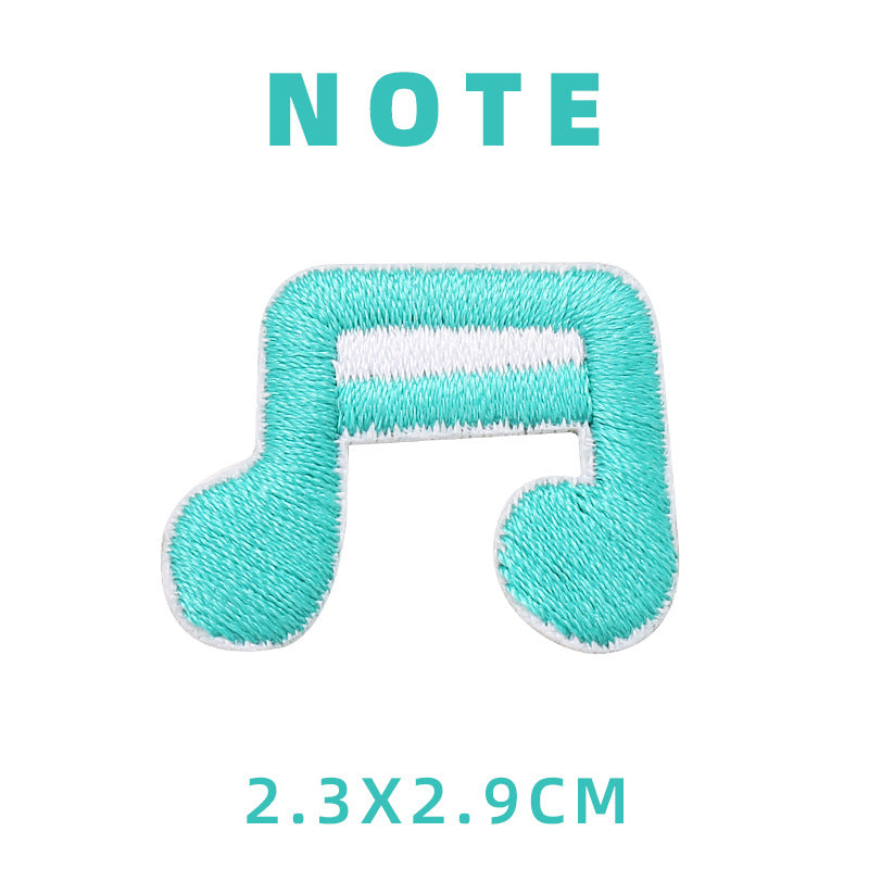 2025 factory customized cute cartoon teddy bear daisy flower clothes scarf decoration patch embroidery cloth paste-47