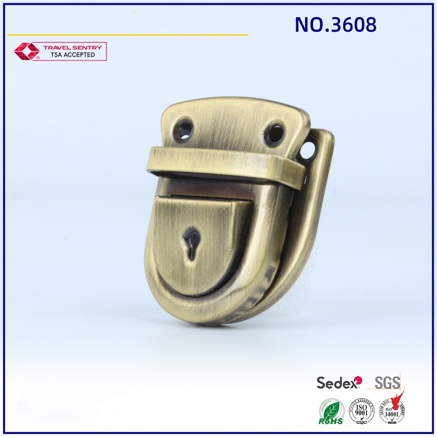 Briefcase Hardware Accessories Bag Clasp-47