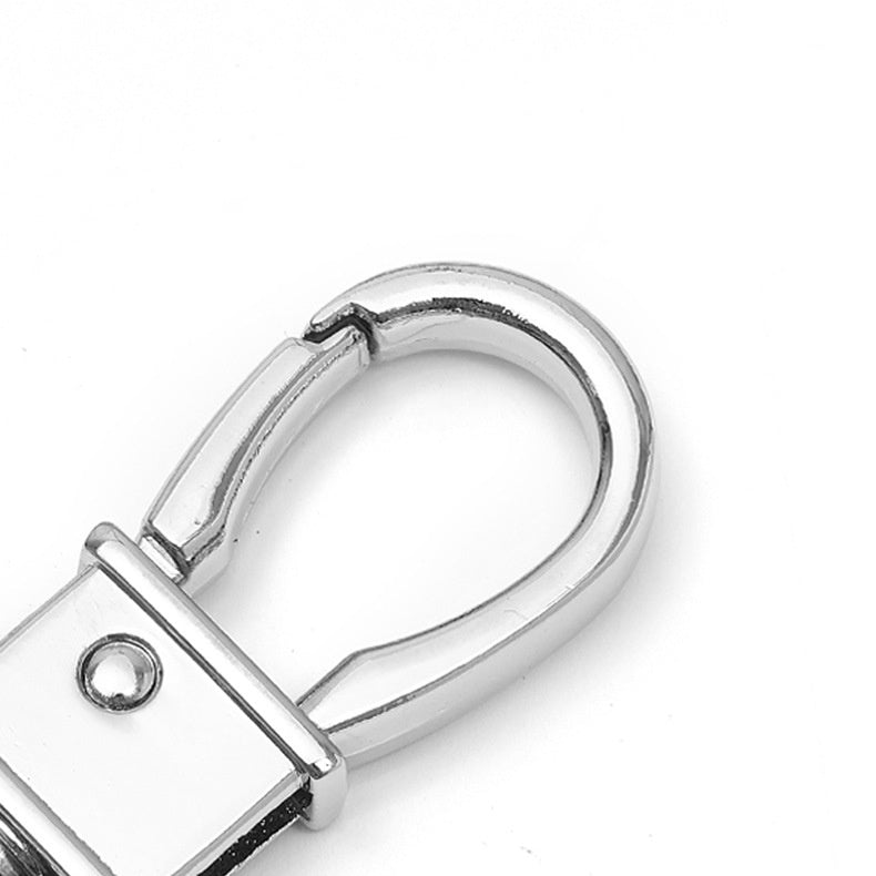 Wholesale Men's Keychain Creative Zinc Alloy Rotary Car Key Ring Anti-Lose Metal Keyring for Waist Hang-47