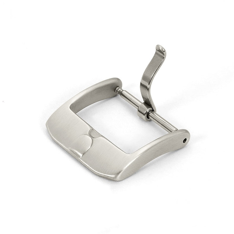 stainless steel watch band clasp buckle 18-20mm brushed metal watchbands strap pin buckle-47