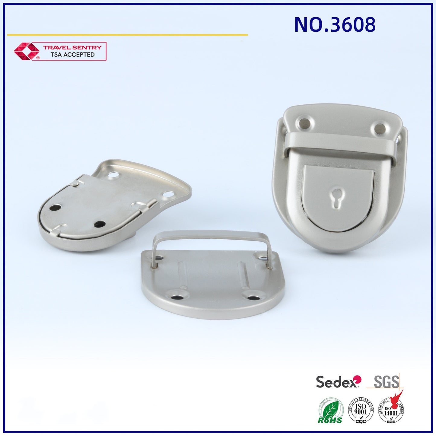 Briefcase Hardware Accessories Bag Clasp-47
