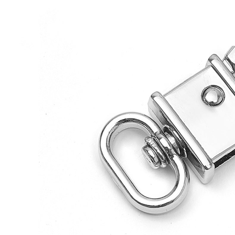 Wholesale Men's Keychain Creative Zinc Alloy Rotary Car Key Ring Anti-Lose Metal Keyring for Waist Hang-47