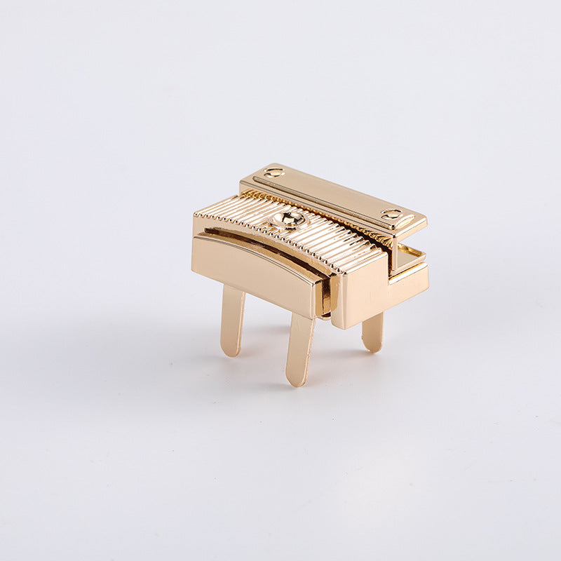 Alloy Lock Fashion Quality Push Lock For DIY Handbag Bag Purse Luggage Hardware Closure Bag Parts Accessories-47