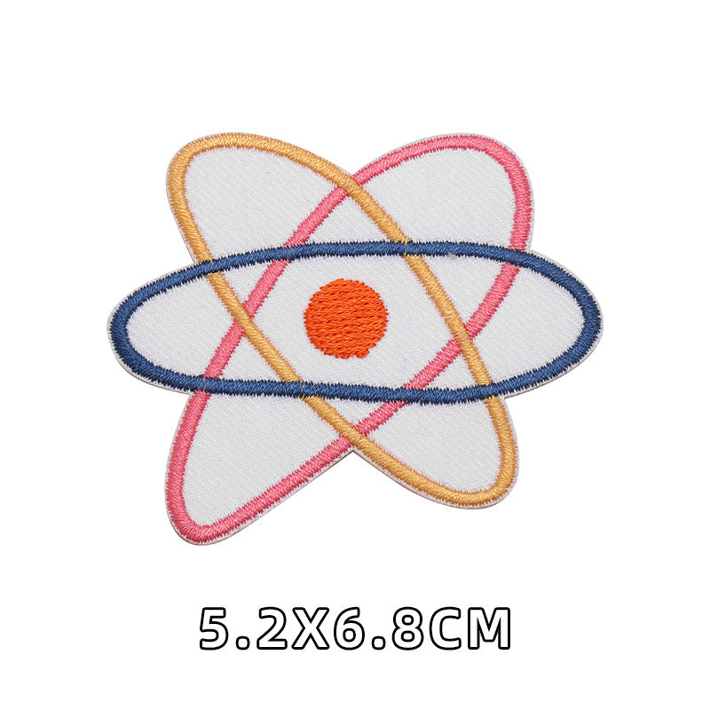 2025 factory customized cute cartoon teddy bear daisy flower clothes scarf decoration patch embroidery cloth paste-47