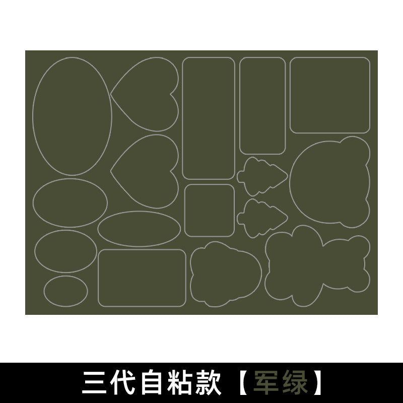Down Jacket Repair Patch Black Nylon Blank Patches for Clothing Adhesive Repair Patching Kit for Jackets-48