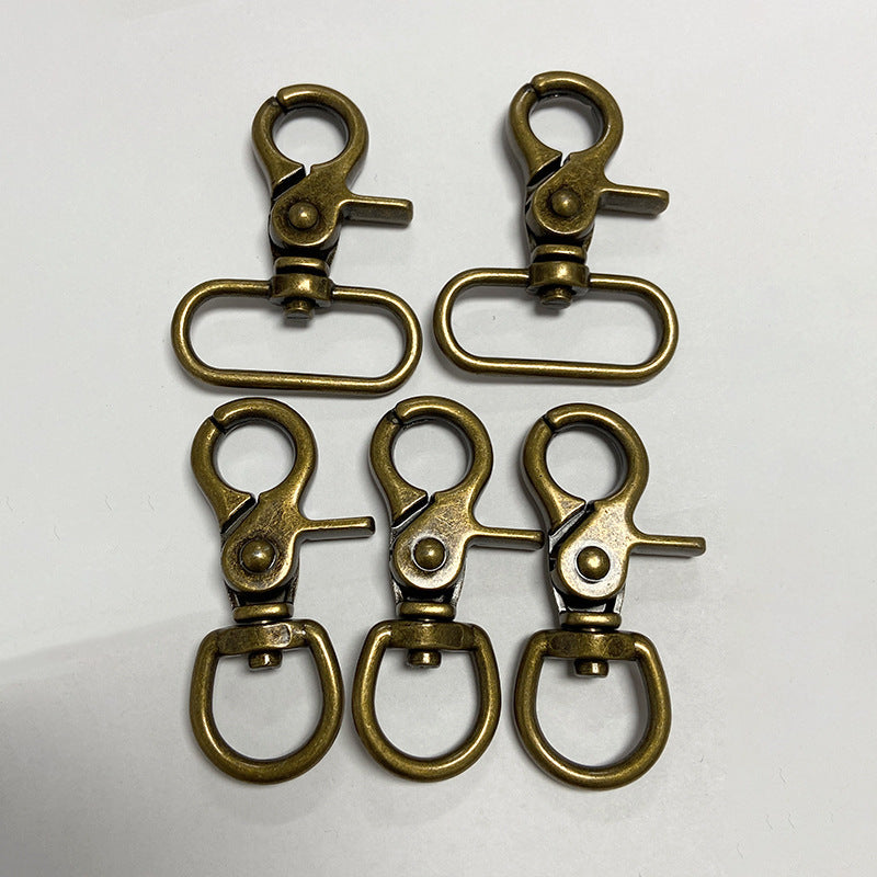 Manufacturer inner size 13mm 16mm 20mm 25mm Solid Brass Trigger Lobster Claw Clip-48