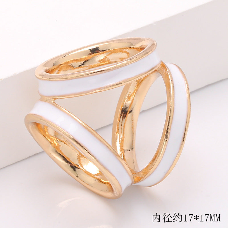 Spot Real Gold Electroplating White Orange Black Enamel Scarf Buckle Cross Bow Scarf Jewelry Scarf Shawl Buckle-49