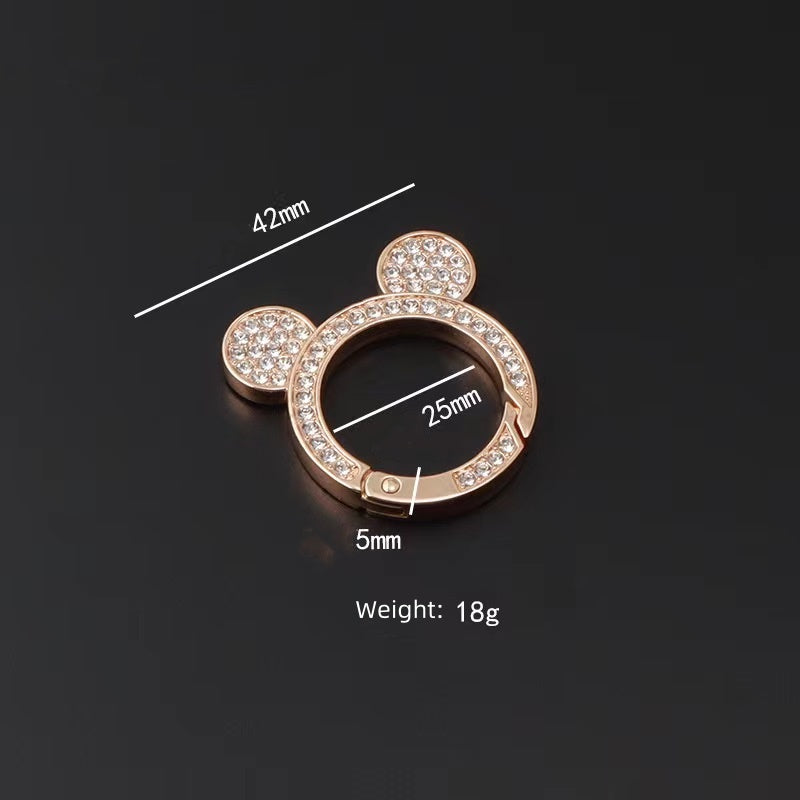 Karwo Direct Manufacturer Metal 32mm Various Color Gate Round Ring Snap Open Hook Spring O Ring-49